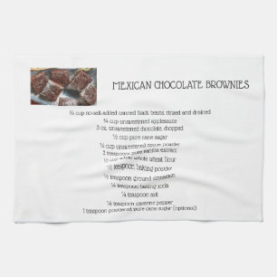 LINGE DE CUISINE FRONTIÈRES MEXICAINES AU CHOCOLAT