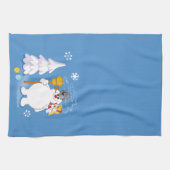 Linge De Cuisine Frosty the Snowman™ | Frosty & Karen Winter Fun (Horizontal)