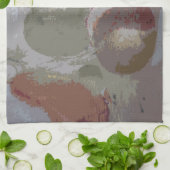 Linge De Cuisine Fruit Abstrait #5 (Plié)