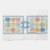 Linge De Cuisine Fruit bleu de l'Esprit (Horizontal)
