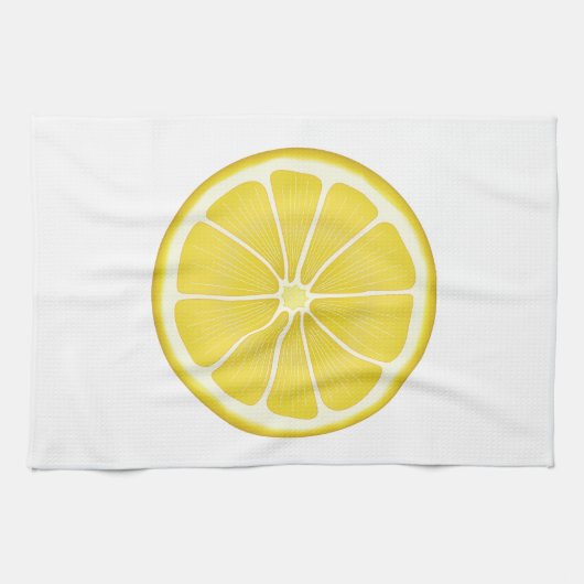 Linge De Cuisine Fruit Citrus citron (Horizontal)
