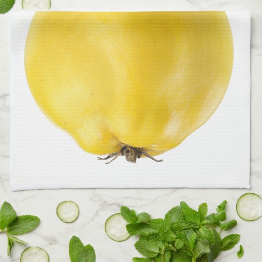 Linge De Cuisine Fruit de coing (Plié)