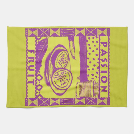 Linge De Cuisine Fruit de passion (Horizontal)