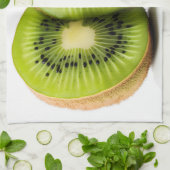 Linge De Cuisine Fruit kiwi vert (Plié)