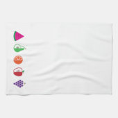 Linge De Cuisine Fruit moderne coloré (Horizontal)