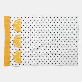 Linge De Cuisine Fruit Tropical en tranches d'orange (Horizontal)