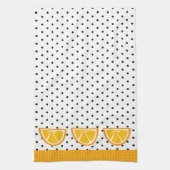Linge De Cuisine Fruit Tropical en tranches d'orange (Vertical)