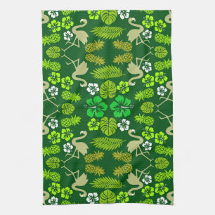 Linge De Cuisine Fruit tropical floral