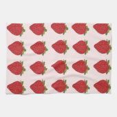 Linge De Cuisine Fruits de fraise Fraises rouges (Horizontal)