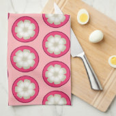 Linge De Cuisine Fruits de mangoustan Tranches de fruits stylisées (Quart Plié)