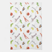 Linge De Cuisine Fruits De Mer Frais Sur Mesure (Vertical)