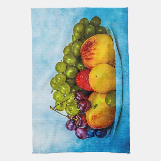 Linge De Cuisine Fruits d'été (Vertical)
