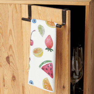 Linge De Cuisine fruits d'été colorés