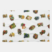 Linge De Cuisine Fruits et fleurs vintages (Horizontal)