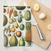 Linge De Cuisine Fruits et légumes (Quart Plié)