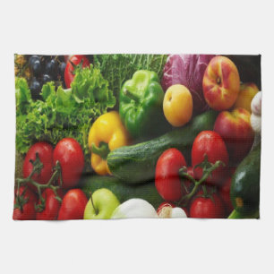 LINGE DE CUISINE FRUITS ET LÉGUMES