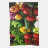 LINGE DE CUISINE FRUITS ET LÉGUMES (Vertical)