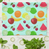 Linge De Cuisine Fruits mignons à Customiser (Plié)