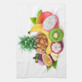 Linge De Cuisine Fruits tropicaux (Vertical)