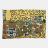 Linge De Cuisine Fulfillment aka The Embrace par Gustav Klimt (Horizontal)