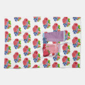 Linge De Cuisine Fumée aux bleuets et aux fraises (Horizontal)