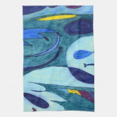 Linge De Cuisine Fumes bleues (Vertical)