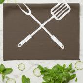 Linge De Cuisine Fumeur BBQ Grill Cuire esprit si je fume (Plié)