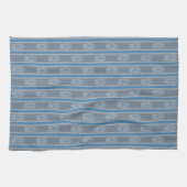 Linge De Cuisine Fun and Fancy Blue Grey Popcorn (Horizontal)
