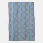 Linge De Cuisine Fun and Fancy Blue Grey Popcorn (Vertical)