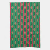 Linge De Cuisine Fun and Fancy Christmas Gingbread Homme (Vertical)