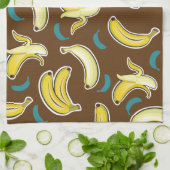 Linge De Cuisine Fun Banana Motif (Plié)