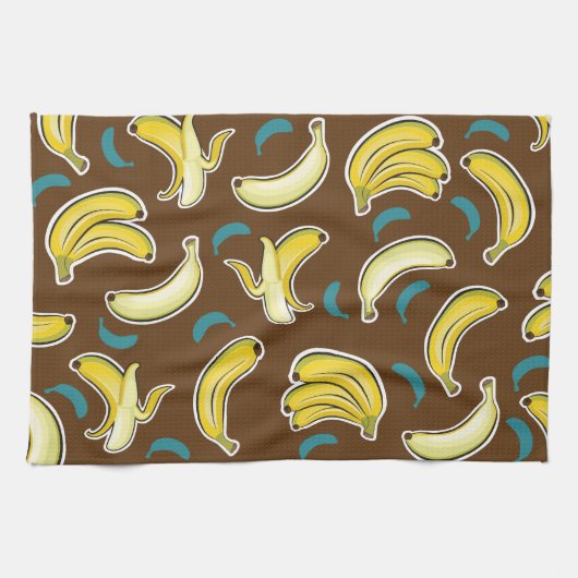 Linge De Cuisine Fun Banana Motif (Horizontal)