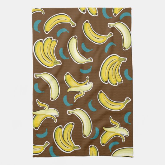 Linge De Cuisine Fun Banana Motif (Vertical)