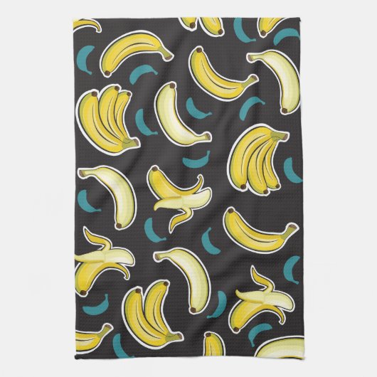 Linge De Cuisine Fun Banana Motif (Vertical)