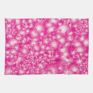 Linge De Cuisine Fun PINK Abstrait Encre Super motif