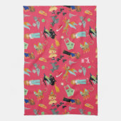 Linge De Cuisine Fun Wizard of Oz on red children's design (Vertical)