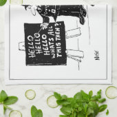 Linge De Cuisine Funky Police Training School (Plié)