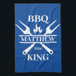 Linge De Cuisine Funny BBBQ Grill Master Barbecue personnalisé King<br><div class="desc">Funny BBBQ Grill Master Barbecue personnalisé Meilleur</div>
