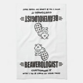 Linge De Cuisine Funny Beaver (Vertical)