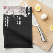 Linge De Cuisine Funny Border Collie (Quart Plié)