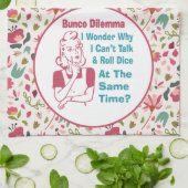 Linge De Cuisine Funny Bunco Dilemma Retro Floral (Plié)
