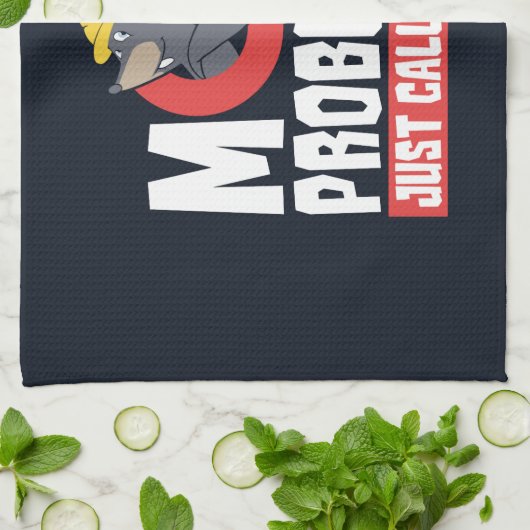 Linge De Cuisine Funny Chimie Enseignant Mole Problème (Plié)