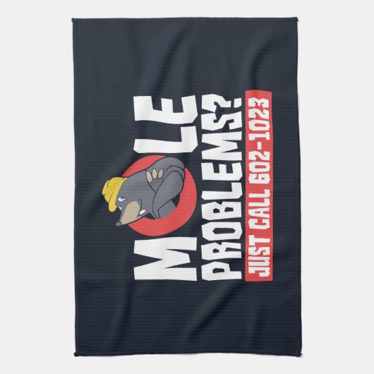 Linge De Cuisine Funny Chimie Enseignant Mole Problème (Vertical)