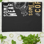 Linge De Cuisine Funny Coffee Drinker Barista Humor (Plié)