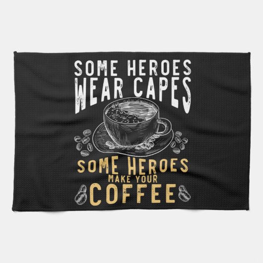 Linge De Cuisine Funny Coffee Drinker Barista Humor (Horizontal)