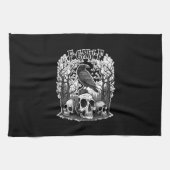 Linge De Cuisine Funny F Caw F Raven Halloween (Horizontal)