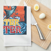 Linge De Cuisine Funny Fishing Master Baiter (Quart Plié)