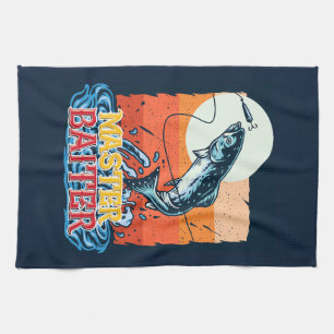 Linge De Cuisine Funny Fishing Master Baiter