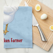 Linge De Cuisine Funny Fowl Language Urban Chicken Farmer (Quart Plié)
