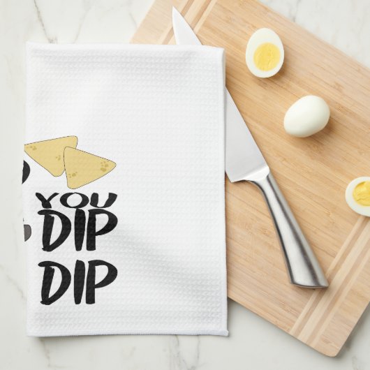 Linge De Cuisine Funny Guacamole When I Dip (Quart Plié)